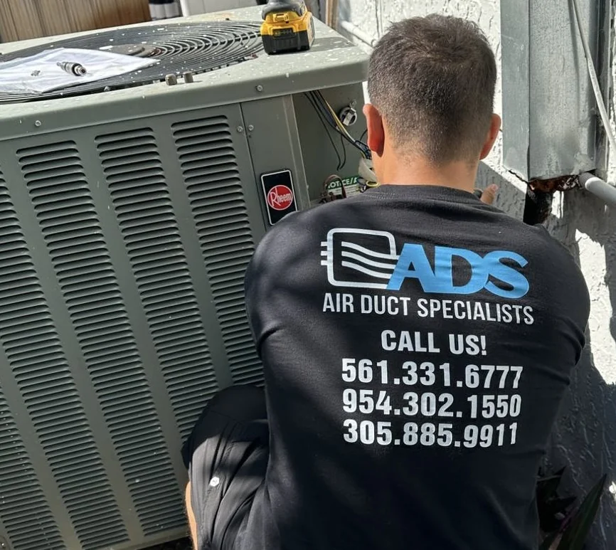 Air Duct Specialists LLC AC repair service Miami Broward Palm Beach South Florida