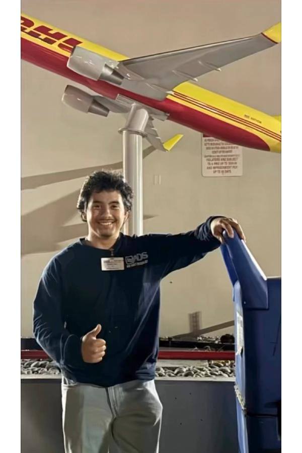 Air Duct Specialists LLC technician at DHL Miami Airport — commercial air duct cleaning South Florida